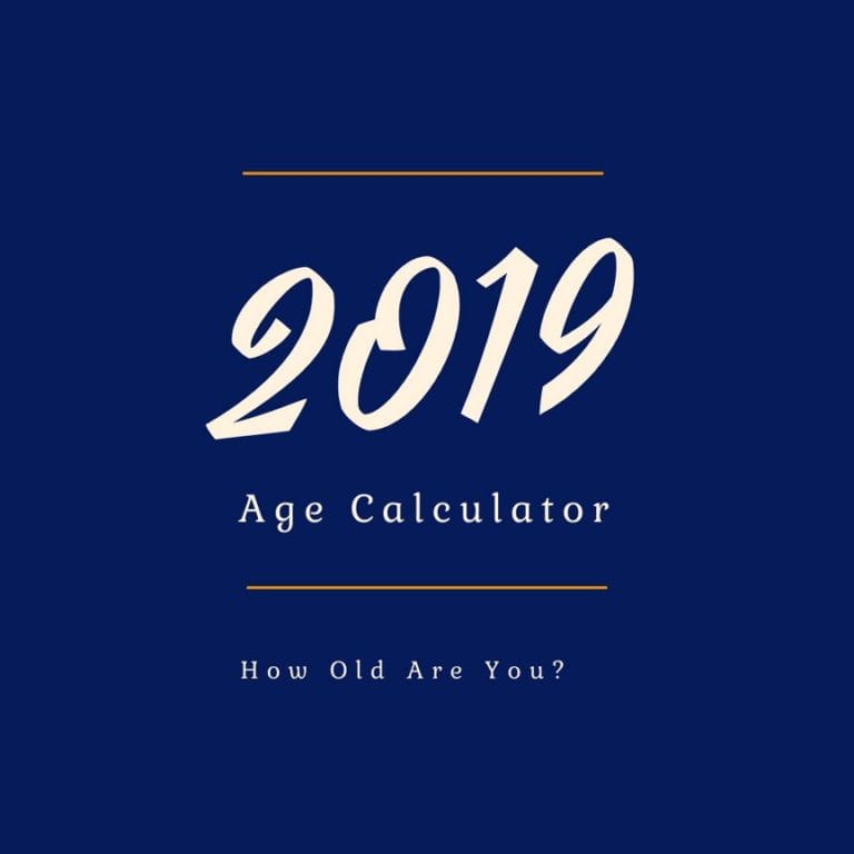If You Were Born in 2019, How Old Are You?