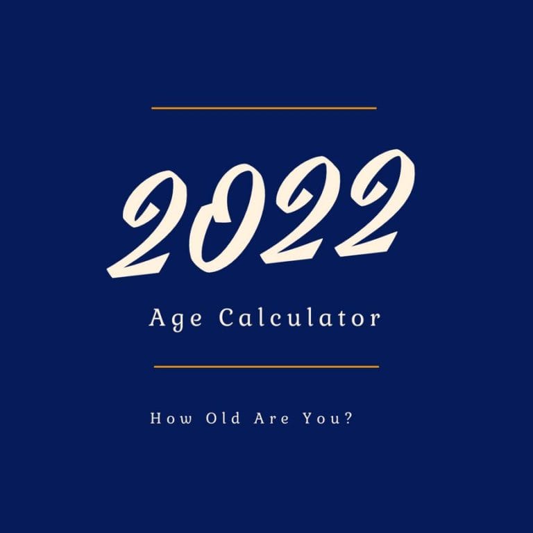 If You Were Born in 2022, How Old Are You?